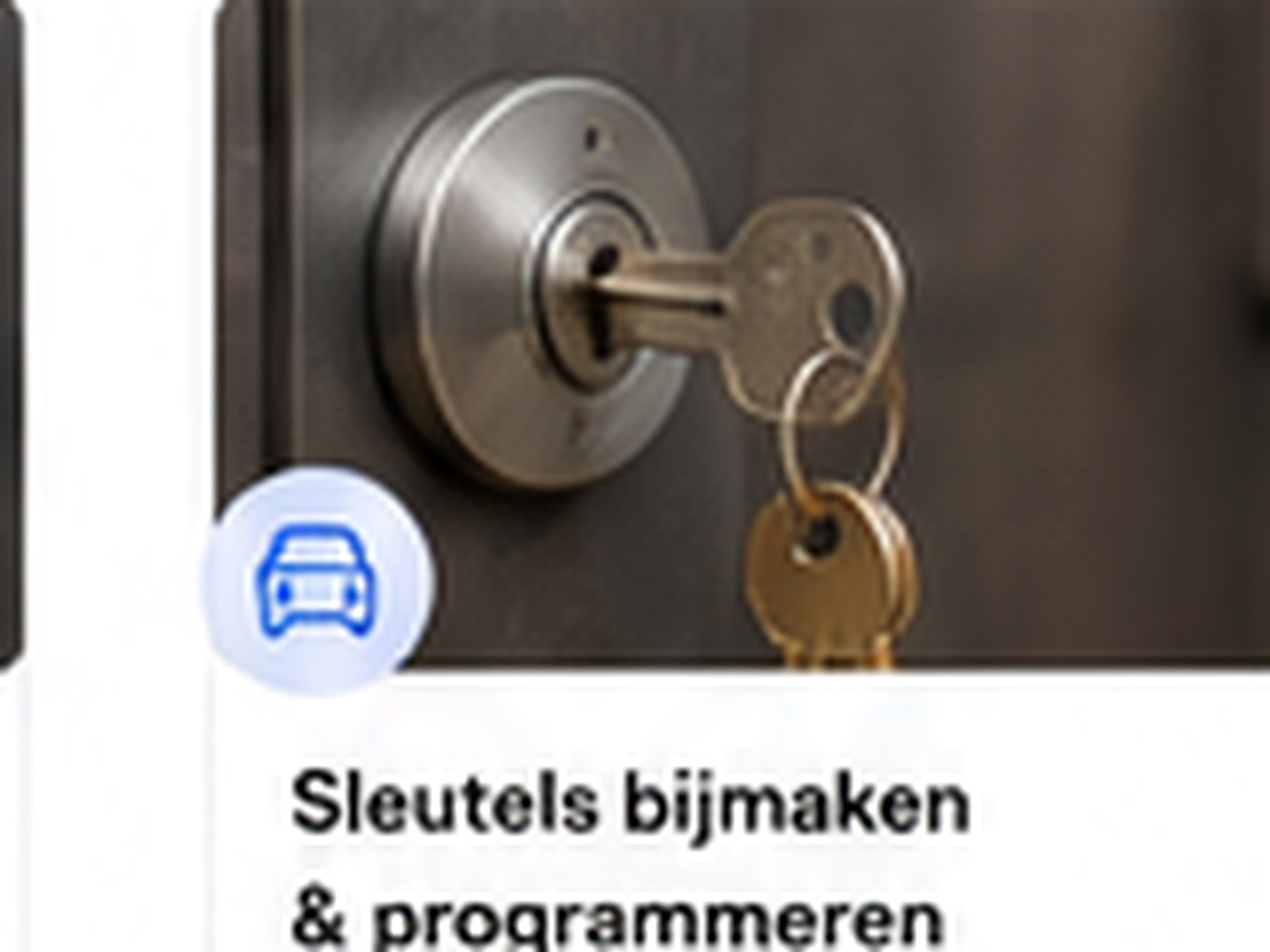 Sleutel bijmaken - Slotenmaker Mobiel Antwerpen